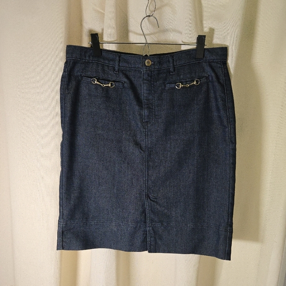 George Dresses & Skirts - George Dark Blue Pencil Skirt